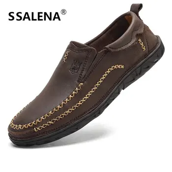 Genuine Leather Men Driving Casual Shoes Classic Retro British Style Flat Shoes Comfortable Slip On Moccasins Shoes AA11625
Genuine Leather Men Driving Casual Shoes Classic Retro British Style Flat Shoes Comfortable Slip On Moccasins Shoes AA11625