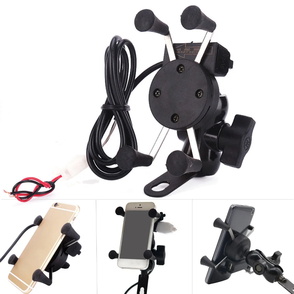 Besegad Motorcycle Smart Phone Holder Mount Stand 2 in 1 360 Degrees Rotation USB Charger for 3.5-6 inch GPS Electric Scooter
Besegad Motorcycle Smart Phone Holder Mount Stand 2 in 1 360 Degrees Rotation USB Charger for 3.5-6 inch GPS Electric Scooter