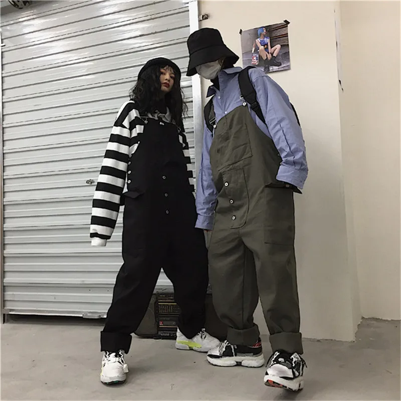 New Men's Straight Loose Overalls Casual Bib Jumpsuits Trousers Male High Streetwear
New Men's Straight Loose Overalls Casual Bib Jumpsuits Trousers Male High Streetwear