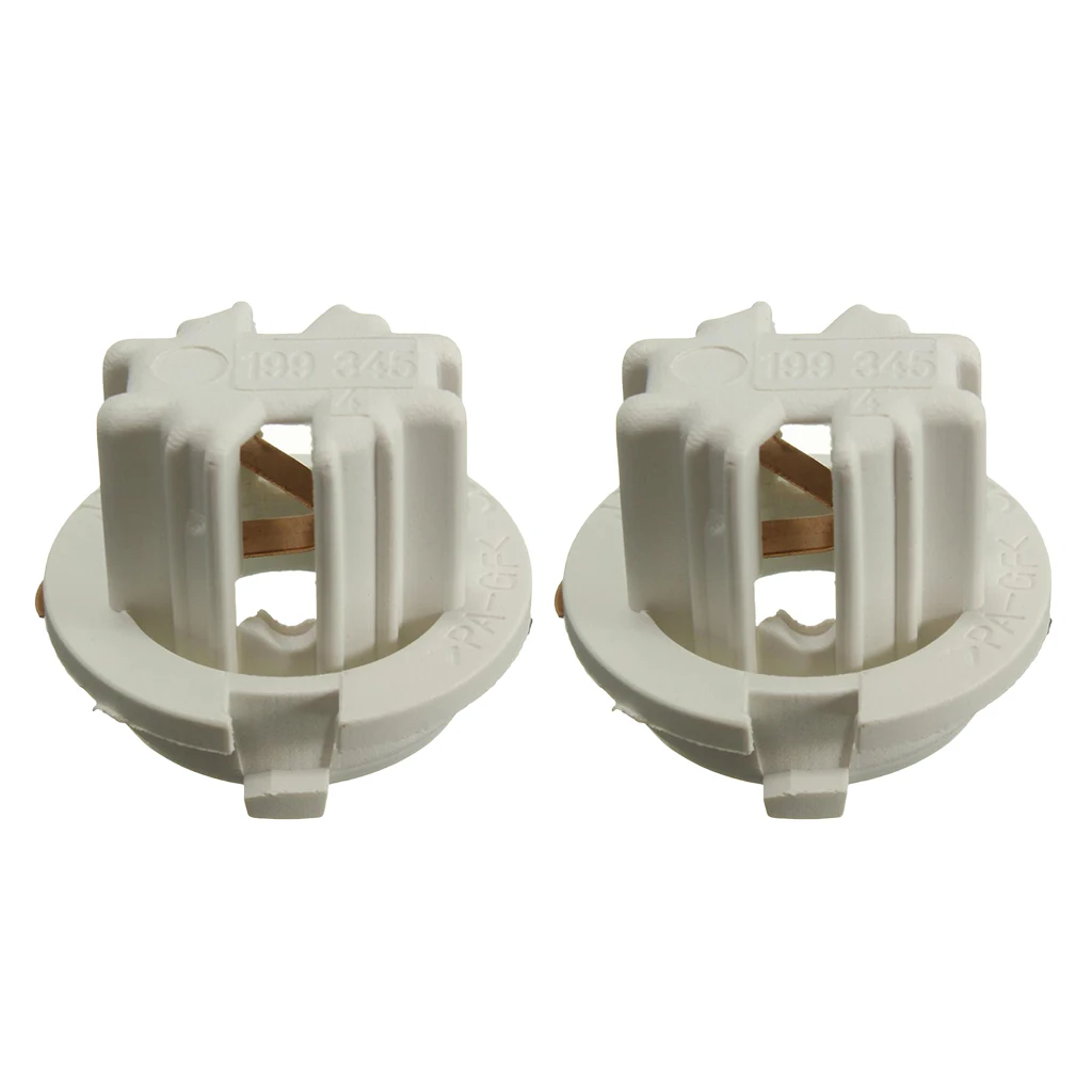 2x Car Auto Rear Tail Light Lamp Bulb Socket Holder Polypropylene for BMW X5 E53 E70 OEM 63216943036 White 2x Car Auto Rear Tail Light Lamp Bulb Socket Holder Polypropylene for BMW X5 E53 E70 OEM 63216943036 White