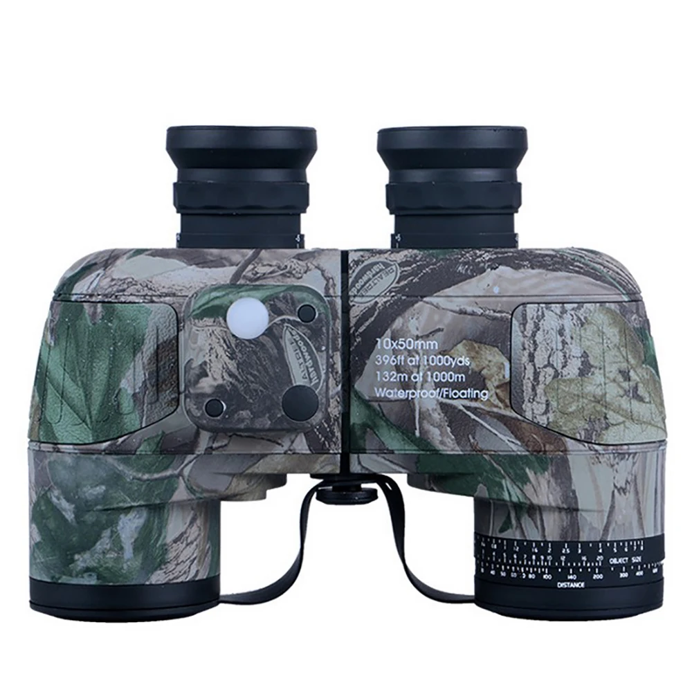 10X50 binoculars professional Military Marine waterproof Telescope HD BAK4 Rangefinder Distance hunting Navigation color
10X50 binoculars professional Military Marine waterproof Telescope HD BAK4 Rangefinder Distance hunting Navigation color