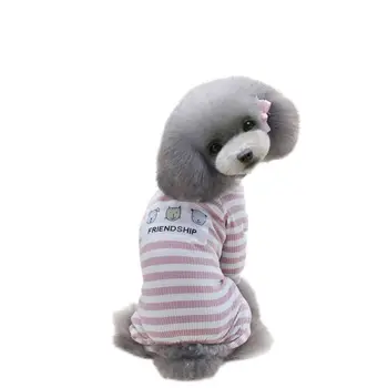 Spring Summer Dog Clothes Dog Vest Dogs Pets T Shirts Four Legs Sleeve Stripe Polo T-shirt Tracksuit
Spring Summer Dog Clothes Dog Vest Dogs Pets T Shirts Four Legs Sleeve Stripe Polo T-shirt Tracksuit