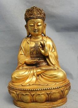 wholesale factory 22" Chinese Bronze Gilt Buddhist Pray Kwan-yin GuanYin Goddess Buddha Statue
wholesale factory 22" Chinese Bronze Gilt Buddhist Pray Kwan-yin GuanYin Goddess Buddha Statue