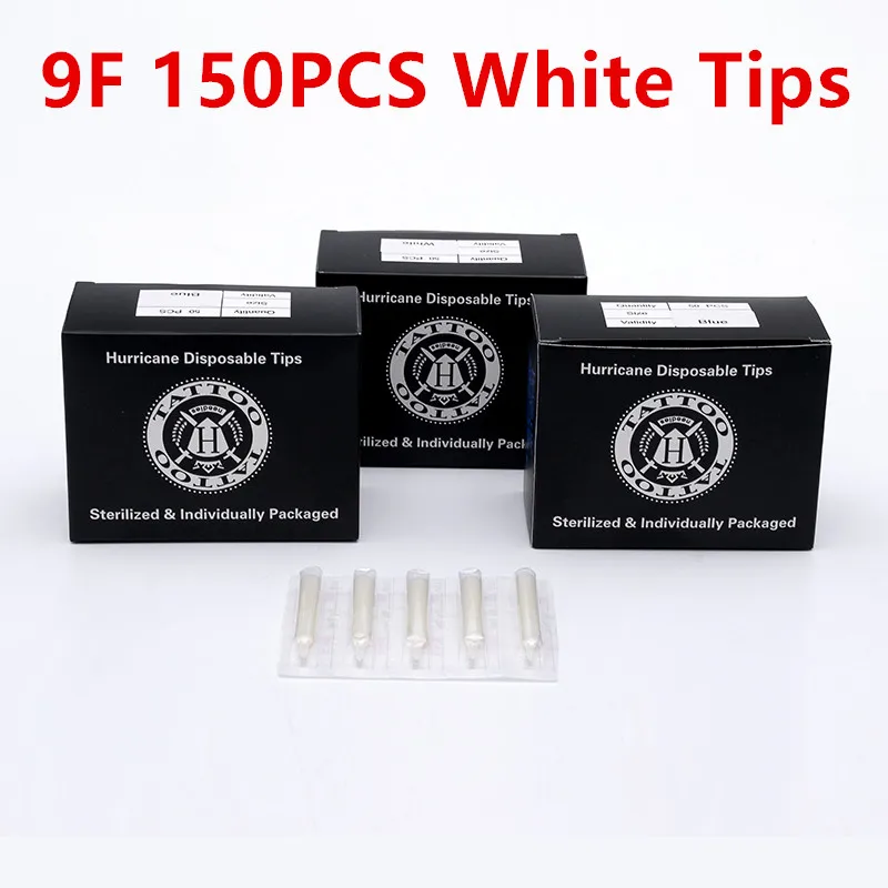 FKS 150pcs Tattoo Tips White 9FT Disposable Tattoo Tips Nozzle Plastic Tube Tip For Tattoo Needles Tattoo Supplies
FKS 150pcs Tattoo Tips White 9FT Disposable Tattoo Tips Nozzle Plastic Tube Tip For Tattoo Needles Tattoo Supplies