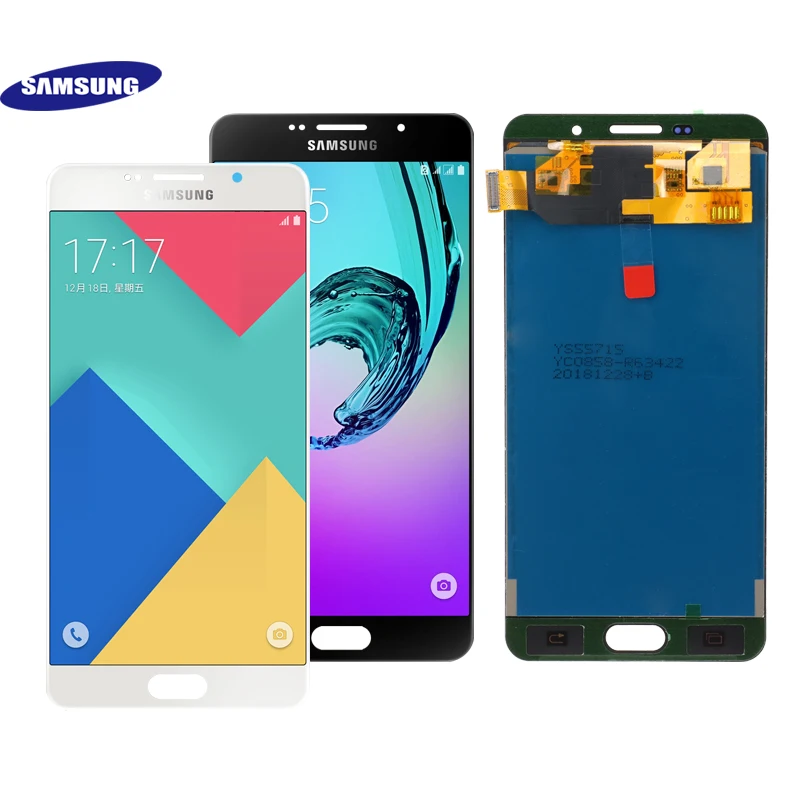 For Samsung GALAXY A7 2016 A710 LCD touch screen digitizer component replacement for 5.5" SAMSUNG A710 capacitive screen
For Samsung GALAXY A7 2016 A710 LCD touch screen digitizer component replacement for 5.5" SAMSUNG A710 capacitive screen