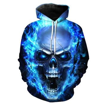 Mens Hoodies 3D Sweatshirt Women Men Ghost Fire Skull Print Hip Hop Pullover Hoody Sweatshirts 2018 Autumn Winter Hooded Top 6XL
Mens Hoodies 3D Sweatshirt Women Men Ghost Fire Skull Print Hip Hop Pullover Hoody Sweatshirts 2018 Autumn Winter Hooded Top 6XL