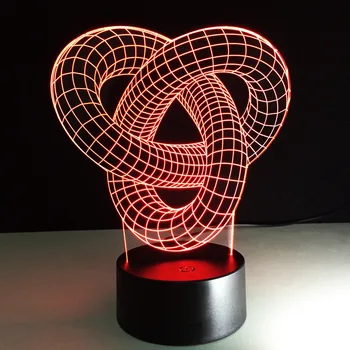 3D Lamp USB Novelty Night Light Abstract Pattern Color Changeable Desk Lamps Creative Gifts or Home Night Led Lamp
3D Lamp USB Novelty Night Light Abstract Pattern Color Changeable Desk Lamps Creative Gifts or Home Night Led Lamp