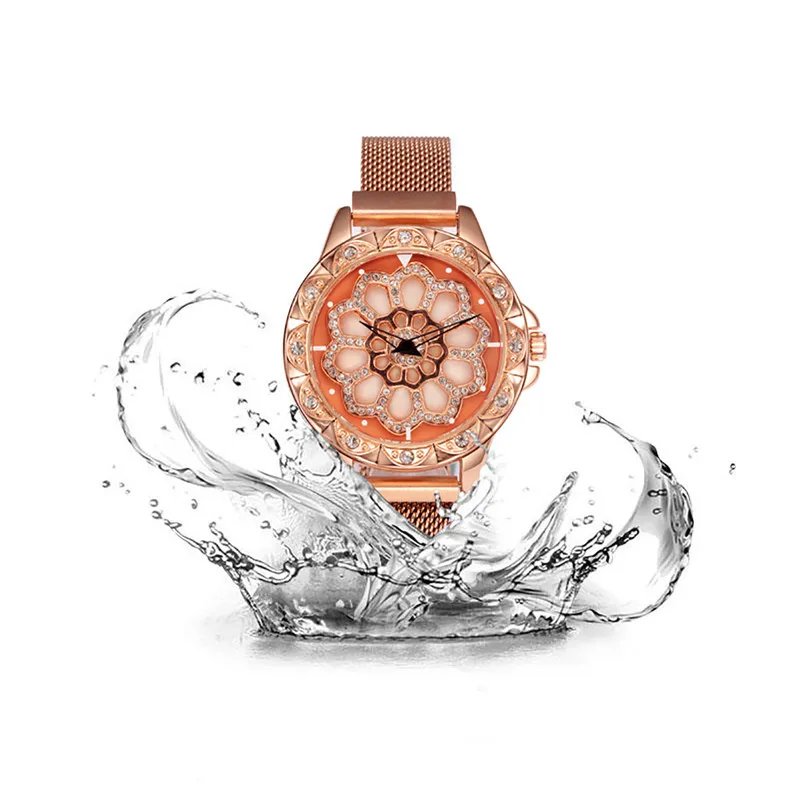 Rose Gold Watch Rhinestones Women Watch Luxe Brand Life Waterproof Girl Ladies Watch Stainless Steel Time Run Magnetic Clock *A
Rose Gold Watch Rhinestones Women Watch Luxe Brand Life Waterproof Girl Ladies Watch Stainless Steel Time Run Magnetic Clock *A