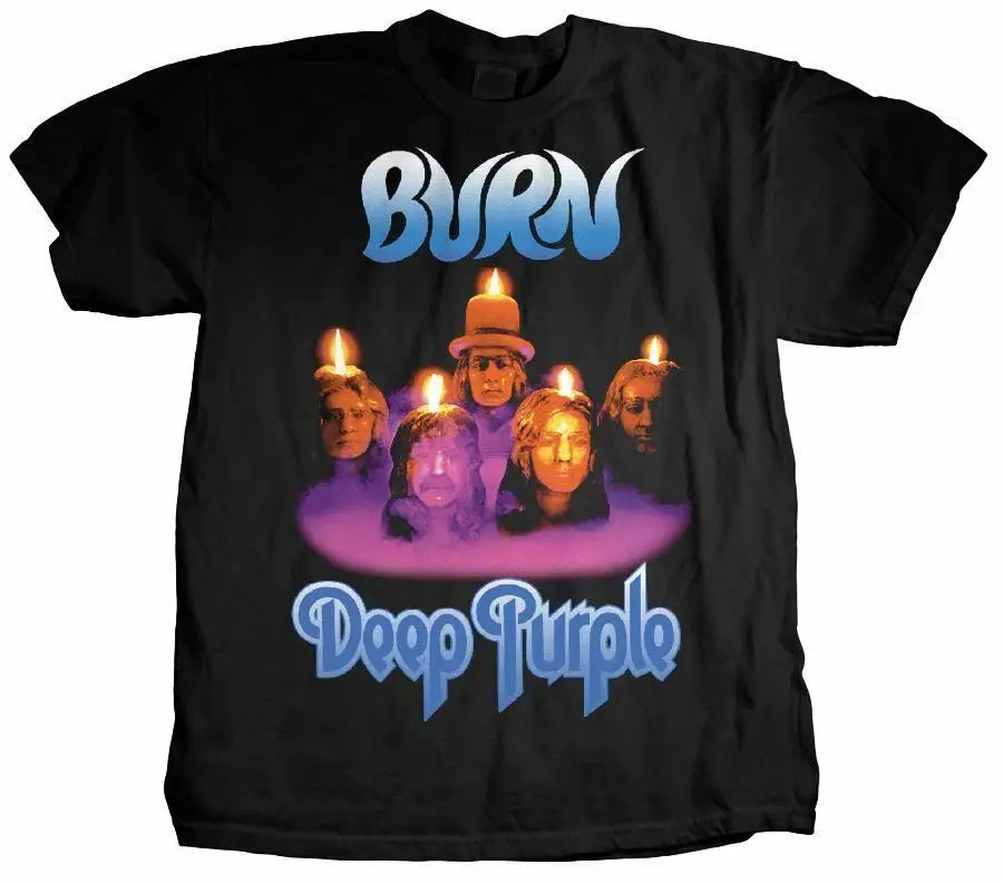 DEEP PURPLE BURN CANDLE FIRE FLAME GUITAR ROCK MUSIC METAL BAND T SHIRT S-2XL 
DEEP PURPLE BURN CANDLE FIRE FLAME GUITAR ROCK MUSIC METAL BAND T SHIRT S-2XL