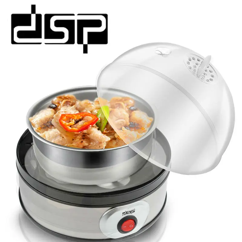 DSP Egg boiled easy to operate steamer single-layer multi-function stainless steel breakfast machine 7eggs
DSP Egg boiled easy to operate steamer single-layer multi-function stainless steel breakfast machine 7eggs