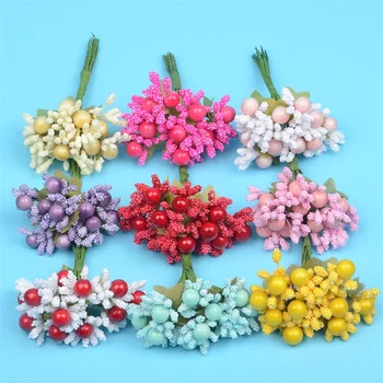 200PCS Pearl Berry Artificial Flower Stamen Mulberry Wire Stem For Wedding Decoration DIY Needlework Cheap Wreath Fake Flowers
200PCS Pearl Berry Artificial Flower Stamen Mulberry Wire Stem For Wedding Decoration DIY Needlework Cheap Wreath Fake Flowers