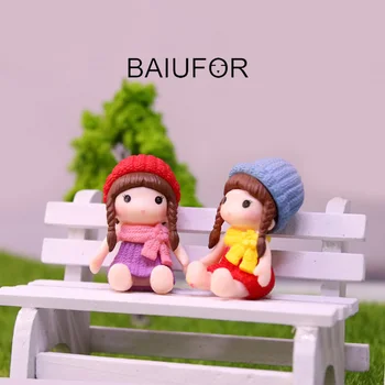 BAIUFOR Miniatures Lovely Cartoon Girl Doll Figure Fairy Garden Miniature Succulents Figurines Mini Landscape & Car & Home Decor
BAIUFOR Miniatures Lovely Cartoon Girl Doll Figure Fairy Garden Miniature Succulents Figurines Mini Landscape & Car & Home Decor