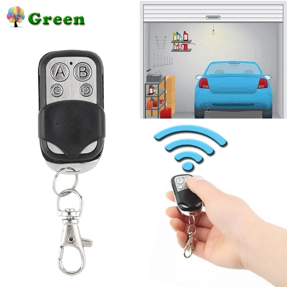 433 MHz RF Remote Control Copy 4 Channel Cloning Duplicator Key Fob A Distance Learning Electric Garage Door Controller
433 MHz RF Remote Control Copy 4 Channel Cloning Duplicator Key Fob A Distance Learning Electric Garage Door Controller