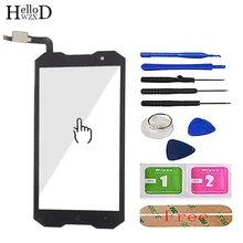 5.0 ''di Tocco Del Telefono Mobile di Vetro TouchScreen Per Homtom Zoji Z8 Z7 Z6 Anteriore Dello Schermo di Tocco di Vetro Digitizer Lente del Pannello sensore(China)