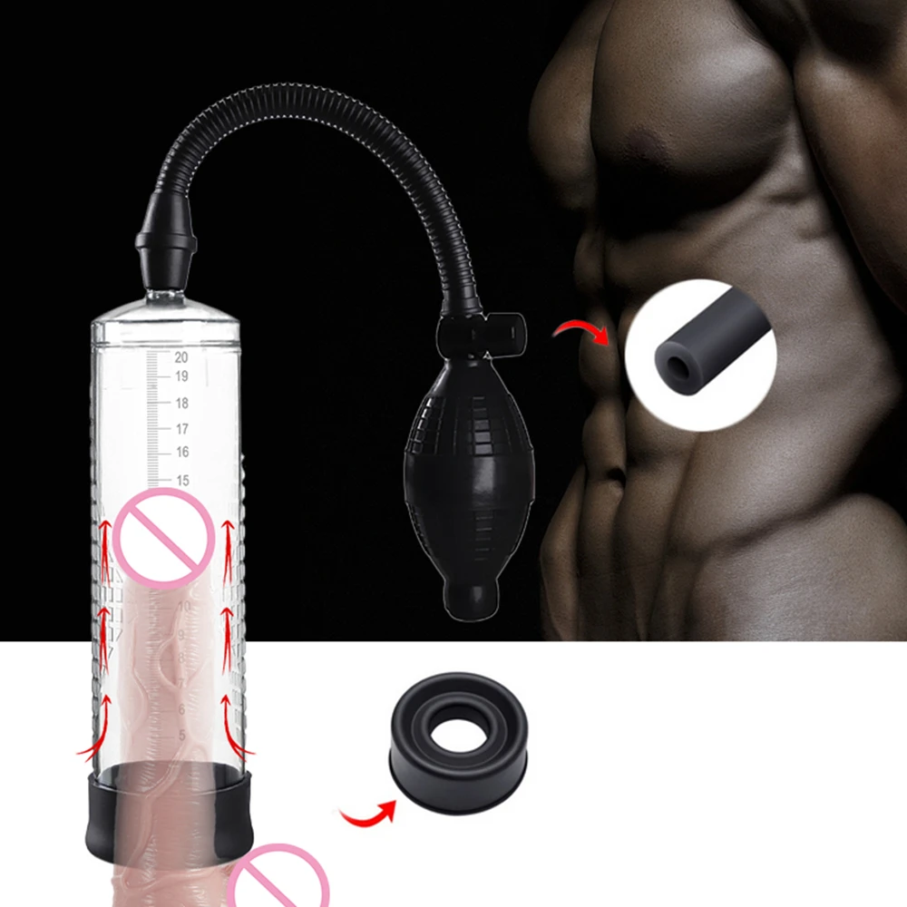 Мужской Мастурбатор Вакуумная Помпа
