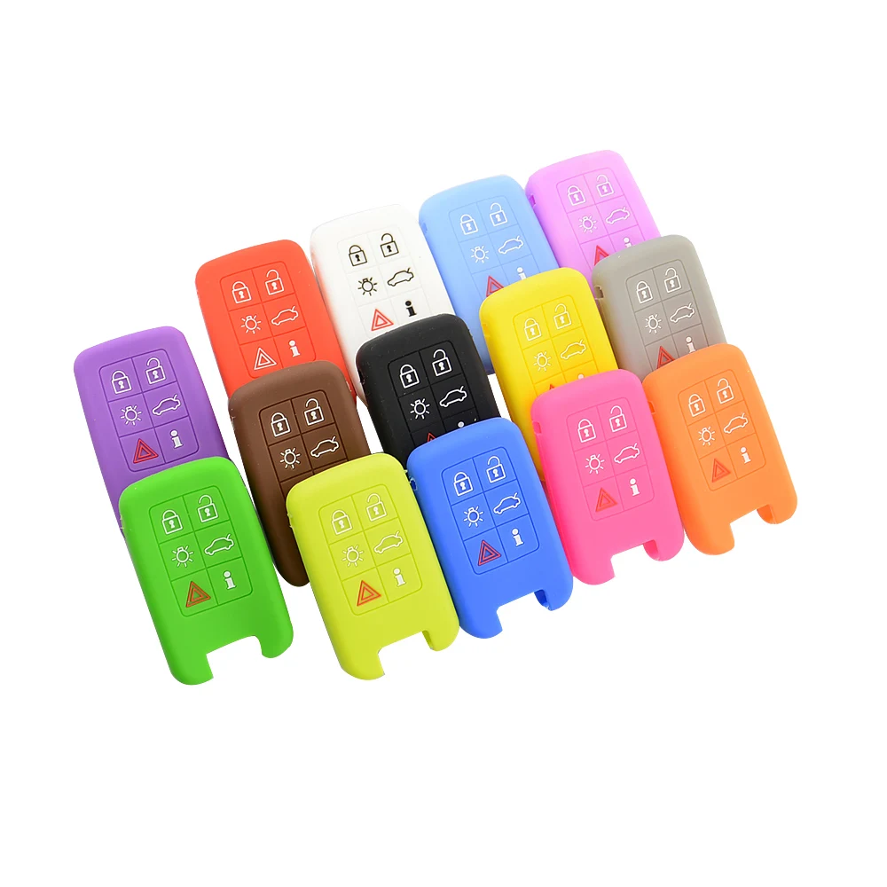 OkeyTech Silicone Car Key Case Cover For Volvo V40 S80 XC60 S60L V60 6 Buttons Remote Key Protector Replacement
OkeyTech Silicone Car Key Case Cover For Volvo V40 S80 XC60 S60L V60 6 Buttons Remote Key Protector Replacement