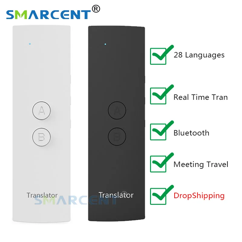 T6 Easy Smart Language Translator Instant Voice Speech BT 28 Languages+APP Hot Translator Real Time Translation for Meeting
T6 Easy Smart Language Translator Instant Voice Speech BT 28 Languages+APP Hot Translator Real Time Translation for Meeting