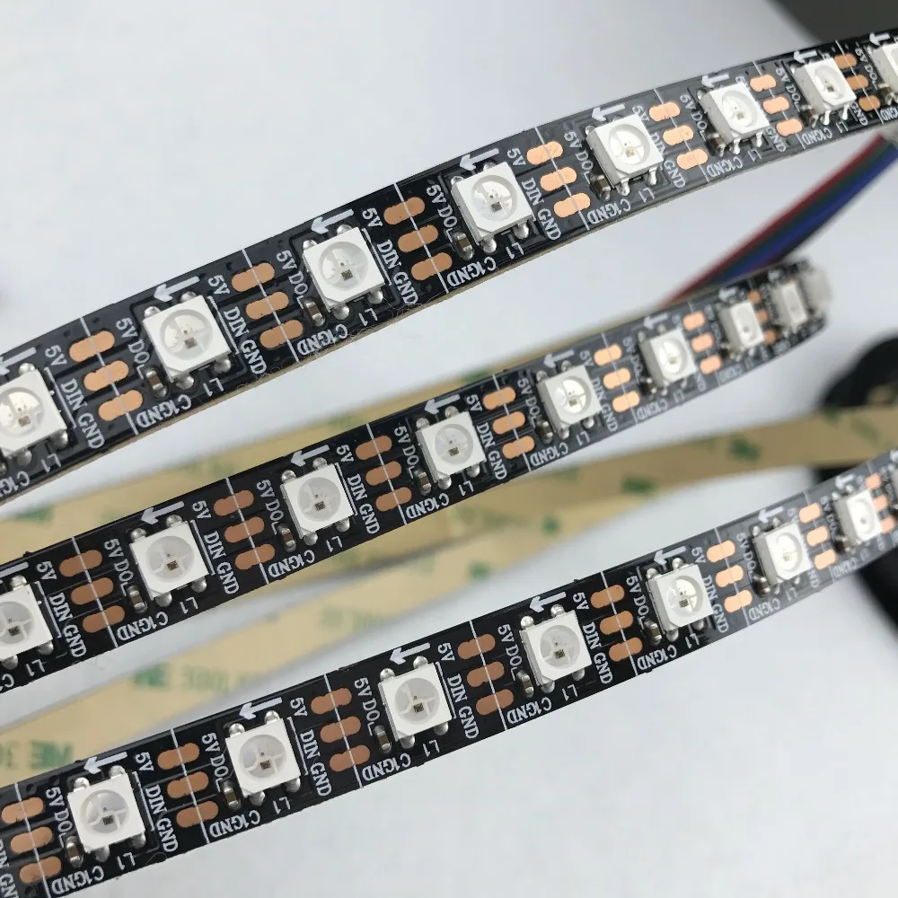 5m DC5V WS2812B led pixel srip,non-waterproof,74pcs WS2812B/M with 74pixels;BLACK PCB;RGB addressable full color
5m DC5V WS2812B led pixel srip,non-waterproof,74pcs WS2812B/M with 74pixels;BLACK PCB;RGB addressable full color