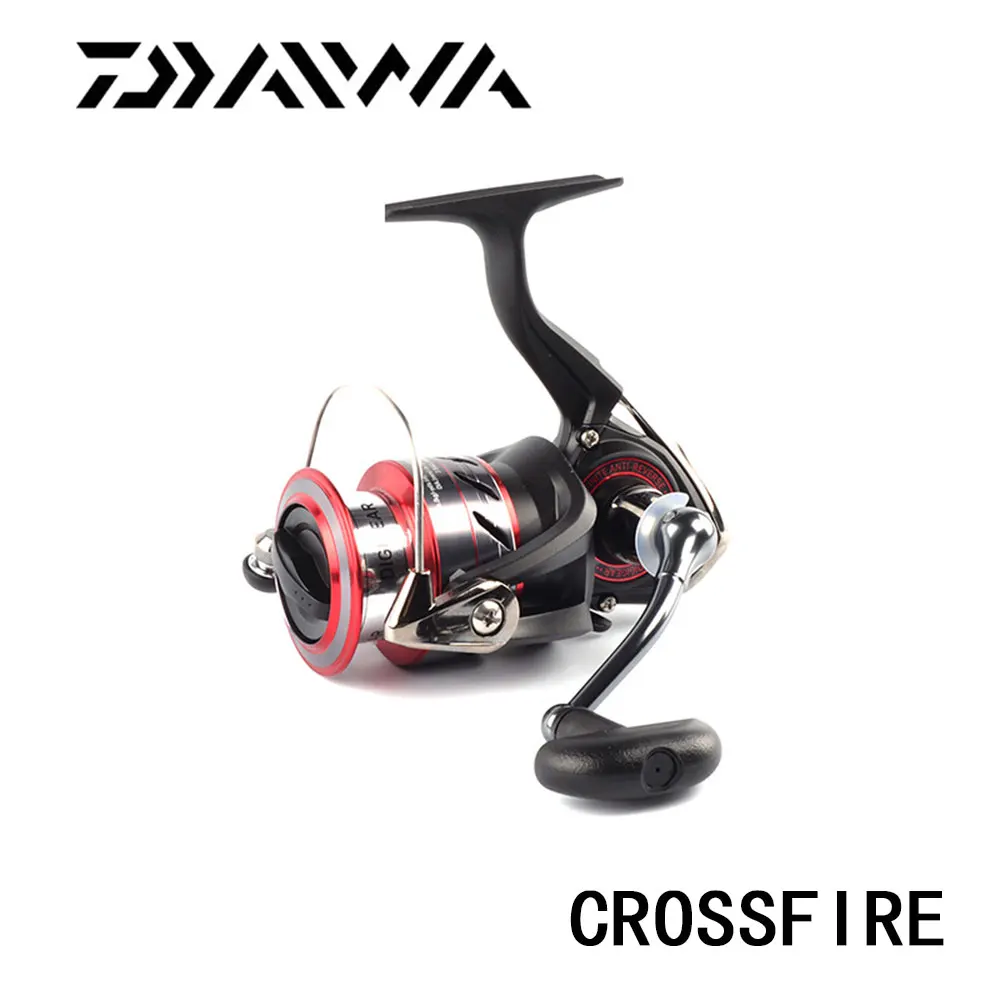 New Daiwa fishing reel CROSSFIRE 2000-4000 size reels daiwa carretilha de pesca Metail line cup spinning reel
New Daiwa fishing reel CROSSFIRE 2000-4000 size reels daiwa carretilha de pesca Metail line cup spinning reel