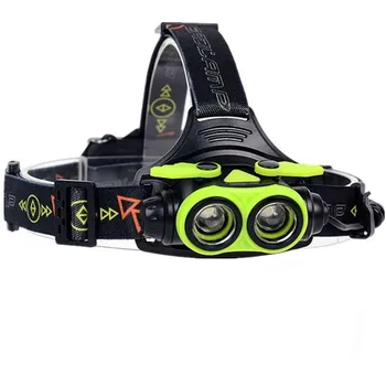 2X XM-L T6 Light LED Headlight Rechargeable Headlamp White Light Headlight Travel Head Torch Zaklamp 35FY21
2X XM-L T6 Light LED Headlight Rechargeable Headlamp White Light Headlight Travel Head Torch Zaklamp 35FY21