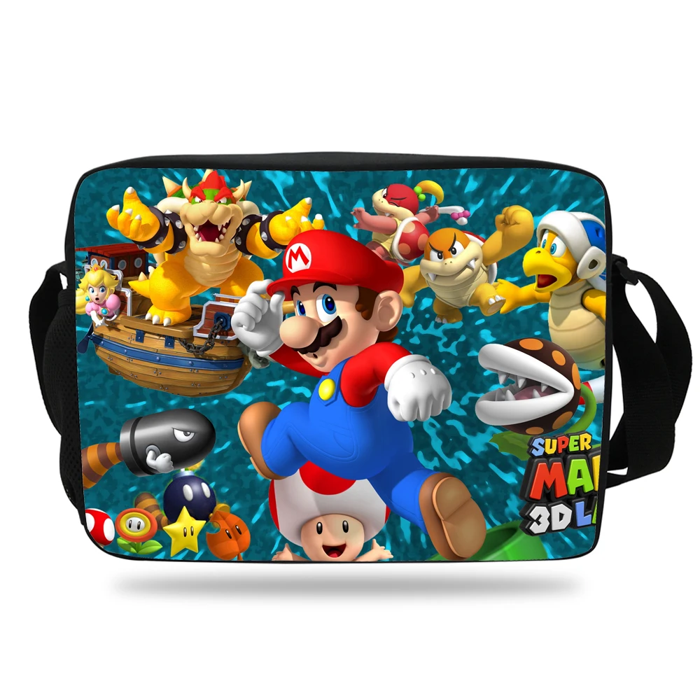 Popular Cartoon Shoulder Bag Strap Black For Children Super Mario Messenger Bag For Girls Boys Kids School Single Shoulder Bags
Popular Cartoon Shoulder Bag Strap Black For Children Super Mario Messenger Bag For Girls Boys Kids School Single Shoulder Bags