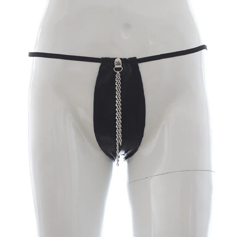 Kinky Wet Look Womens Bikini T-Back Underwear with Drape ChainThong G-string Lingerie Brief Fetish Lingerie Outfit
Kinky Wet Look Womens Bikini T-Back Underwear with Drape ChainThong G-string Lingerie Brief Fetish Lingerie Outfit