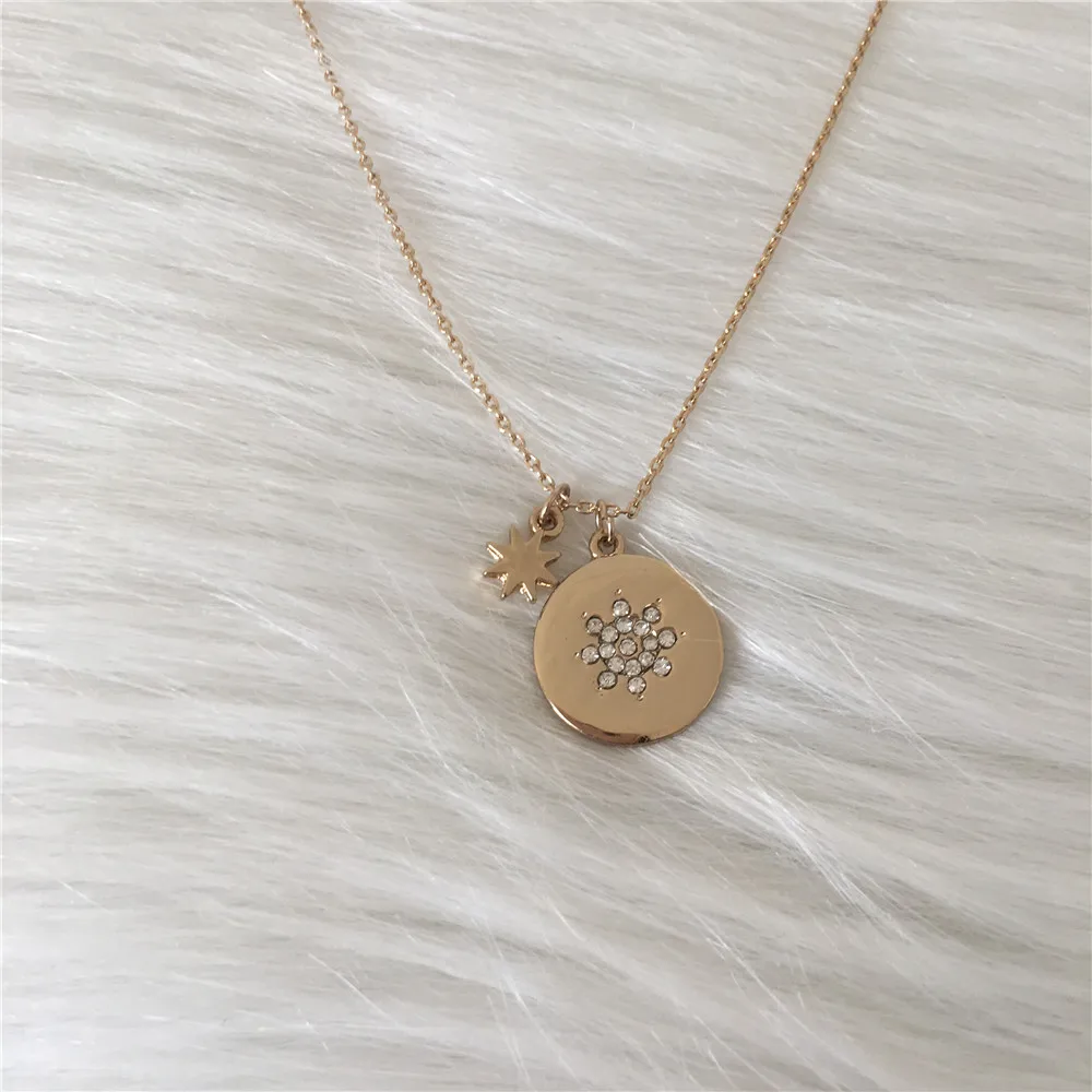 TRENDY NECKLACE GOLD COLOR PLATING DISC AND THE SUN SPASE PENDANT NECKLACE FOR WOMEN GIRL MAN
TRENDY NECKLACE GOLD COLOR PLATING DISC AND THE SUN SPASE PENDANT NECKLACE FOR WOMEN GIRL MAN