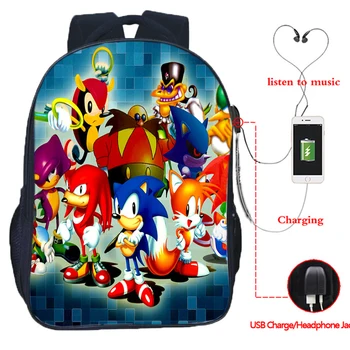 Beautiful Sonic Boys Girls Students Back to School Gift Backpack Men Women Rucksack Fashion Beautiful USB Charging Mochila
Beautiful Sonic Boys Girls Students Back to School Gift Backpack Men Women Rucksack Fashion Beautiful USB Charging Mochila
