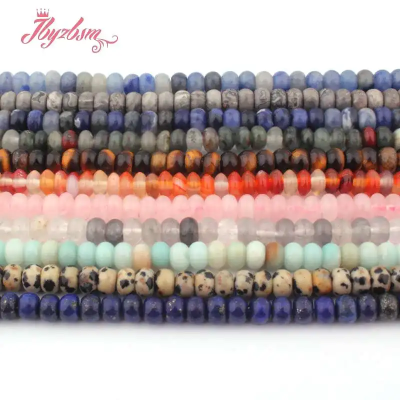 3x6mm Smooth Mutil-Stone Rondelle Heishi Spacer Loose Beads for DIY Necklace Bracelet Jewelry Making 15"Free Shipping Wholesale
3x6mm Smooth Mutil-Stone Rondelle Heishi Spacer Loose Beads for DIY Necklace Bracelet Jewelry Making 15"Free Shipping Wholesale