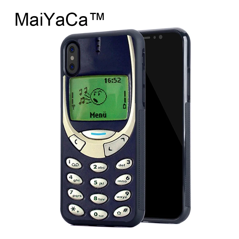 MaiYaCa Old Mobile PRANK Retro Soft TPU Black Back Cover Case For iphone 7 8 6 6S Plus X XR XS MAX 5 5S SE Cover Coque
MaiYaCa Old Mobile PRANK Retro Soft TPU Black Back Cover Case For iphone 7 8 6 6S Plus X XR XS MAX 5 5S SE Cover Coque