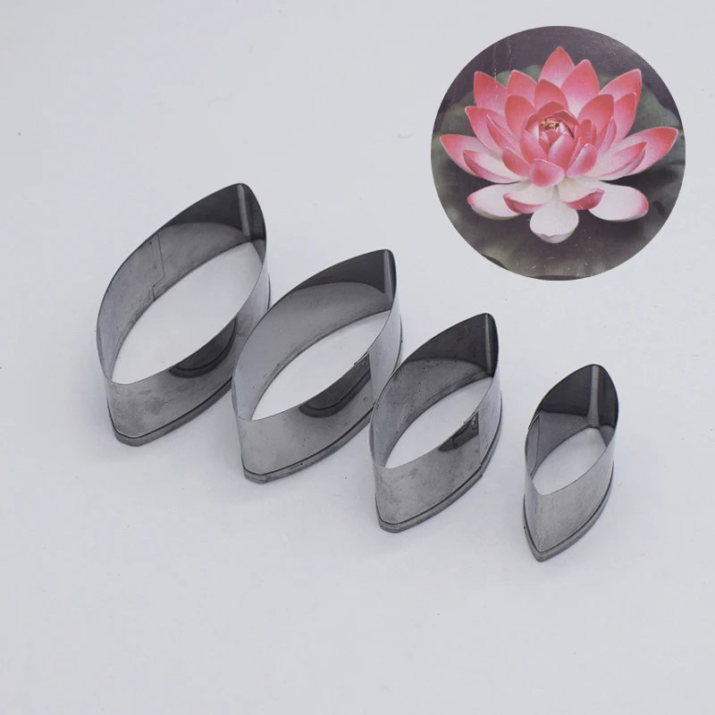 Stainless Steel Cut Mould Water Lily Lotus Petal Mold Soft Paper Clay Flower Making Pattern Cutter Mold Clay Tools
Stainless Steel Cut Mould Water Lily Lotus Petal Mold Soft Paper Clay Flower Making Pattern Cutter Mold Clay Tools