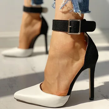 Women Pumps Summer Stiletto Heels 10cm Buckle Gladiator Sandals Office Professional Sandals Party Wedding High Heels Shoes
Women Pumps Summer Stiletto Heels 10cm Buckle Gladiator Sandals Office Professional Sandals Party Wedding High Heels Shoes