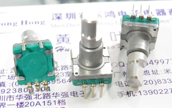 5pcs ALPS alpine EC11 encoder with switch 30, positioning 15 pulse shaft length 17MM
5pcs ALPS alpine EC11 encoder with switch 30, positioning 15 pulse shaft length 17MM