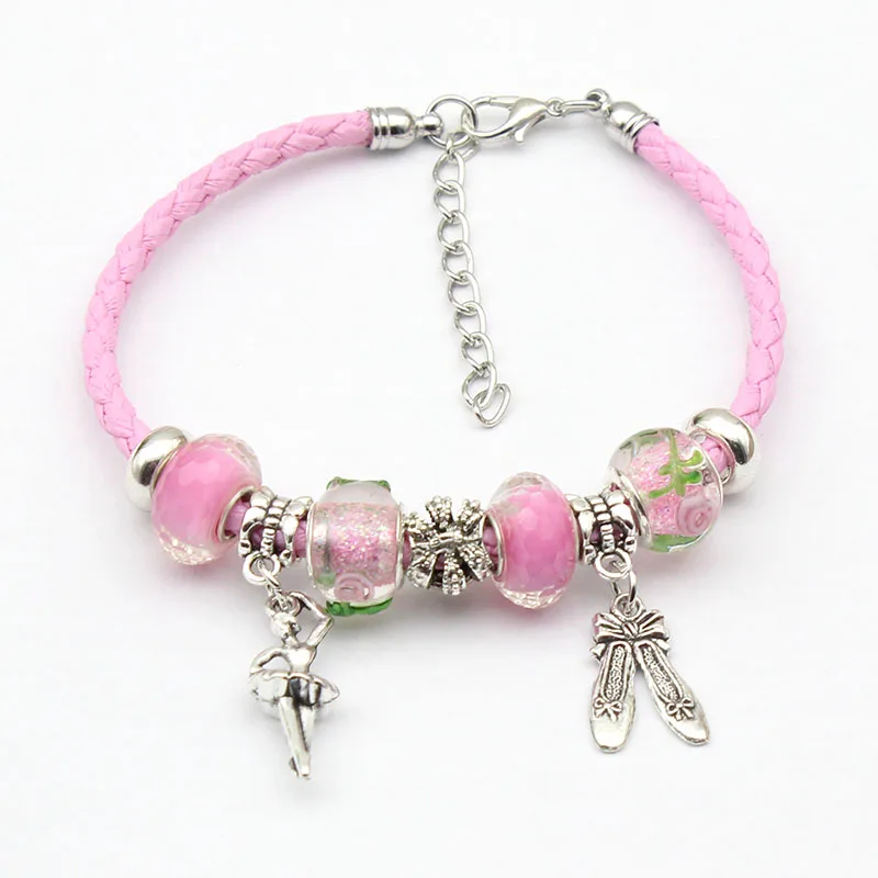 New Design 2019 Charm Pink Rope With Round Glass Dance Shoes,Dancer Pendant Bracelets Giftsfor Women Girl Party Gifts Jewelry
New Design 2019 Charm Pink Rope With Round Glass Dance Shoes,Dancer Pendant Bracelets Giftsfor Women Girl Party Gifts Jewelry