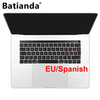 Batianda EU Layout Spanish Keyboard Cover Sticker Skin For Macbook Pro 13" 15" Inch Touch ID and Bar 2016 2017 2018 A1706 A1990
Batianda EU Layout Spanish Keyboard Cover Sticker Skin For Macbook Pro 13" 15" Inch Touch ID and Bar 2016 2017 2018 A1706 A1990