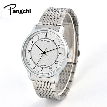 PANGCHI Simple Woman Men Musical Note Watch Waterproof Stainless Steel Wristwatches Fashion Casual Quartz Watches Montre Femme
PANGCHI Simple Woman Men Musical Note Watch Waterproof Stainless Steel Wristwatches Fashion Casual Quartz Watches Montre Femme