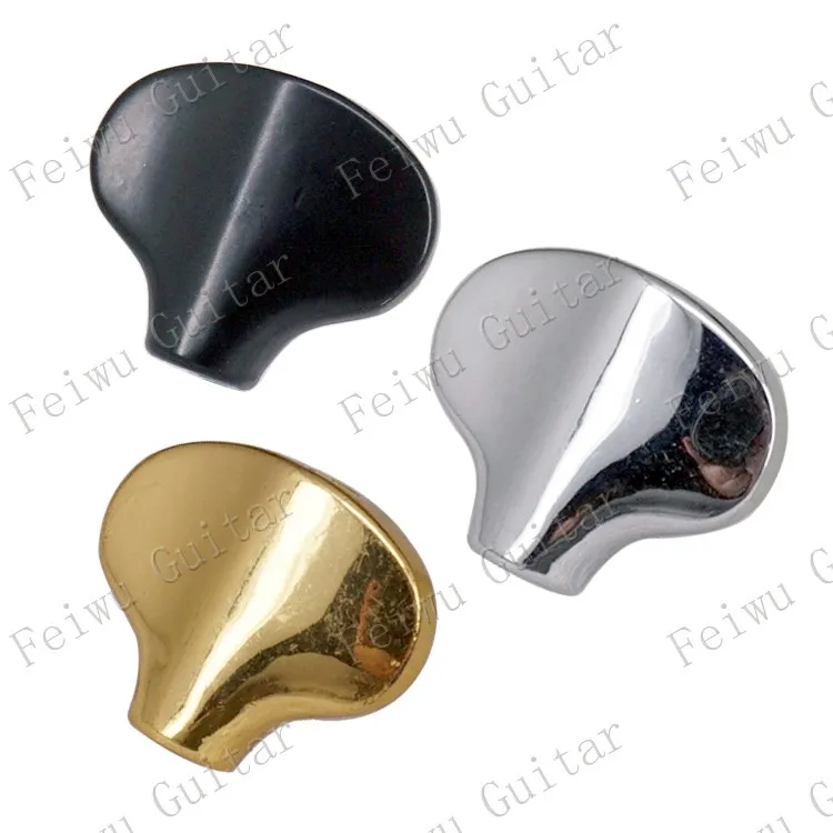 6 Pcs Metal Fish Tail Shape Guitar Tuning Peg Tuners Machine Head Replacemen Buttons knob Handle Tip Gold & Black & Chrome
6 Pcs Metal Fish Tail Shape Guitar Tuning Peg Tuners Machine Head Replacemen Buttons knob Handle Tip Gold & Black & Chrome