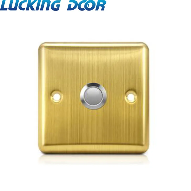 LUCKING DOOR Stainless Steel Exit Button Push Switch Door Sensor Opener Release for Access Control silver
LUCKING DOOR Stainless Steel Exit Button Push Switch Door Sensor Opener Release for Access Control silver