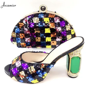 African Shoes and Matching Bags Italian Colorful Shoes and Bag Set for Party In Women Italian Shoes and Bags for Women T10
African Shoes and Matching Bags Italian Colorful Shoes and Bag Set for Party In Women Italian Shoes and Bags for Women T10