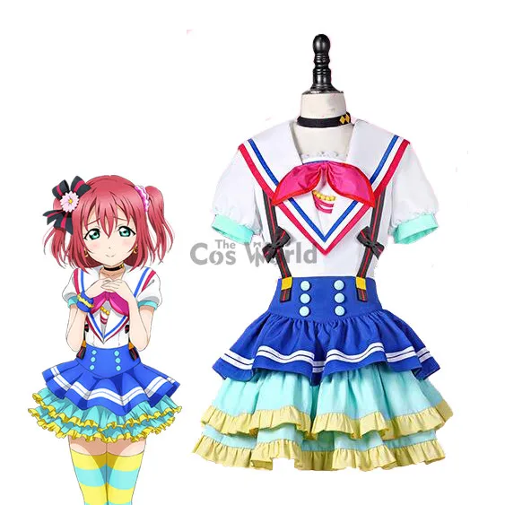 LoveLive!Sunshine!! Jumping Heart Kurosawa Ruby Sailor Suit Uniform Dress Outfit Anime Cosplay Costumes
LoveLive!Sunshine!! Jumping Heart Kurosawa Ruby Sailor Suit Uniform Dress Outfit Anime Cosplay Costumes