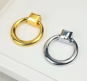 Modern European golden rings handle light circle handle small drawer handle cabinet wardrobe handle
Modern European golden rings handle light circle handle small drawer handle cabinet wardrobe handle