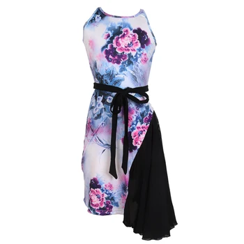 Sleeveless Girls Latin Dance Dress Milk Fiber Cha Cha Dresses Oriental Printing Ballroom Dancing Practice Wear For Kids DC1110
Sleeveless Girls Latin Dance Dress Milk Fiber Cha Cha Dresses Oriental Printing Ballroom Dancing Practice Wear For Kids DC1110