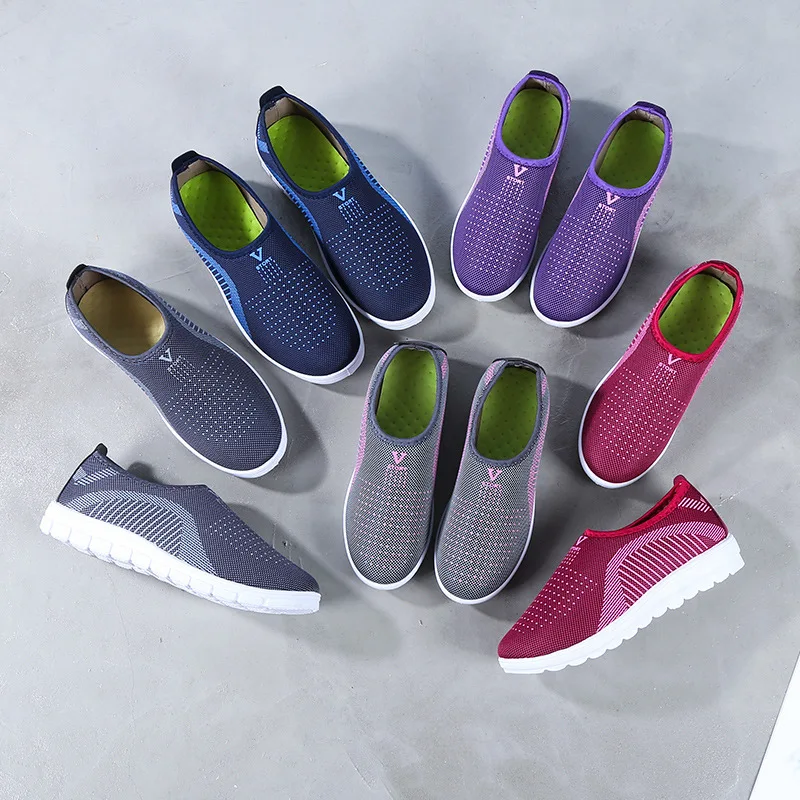 Hot Women Running Sneakers Breathable Men's Shoes Mesh Flat With Cotton Ankle Shoes Walking Stripe Soft Slip On Female Footwear
Hot Women Running Sneakers Breathable Men's Shoes Mesh Flat With Cotton Ankle Shoes Walking Stripe Soft Slip On Female Footwear