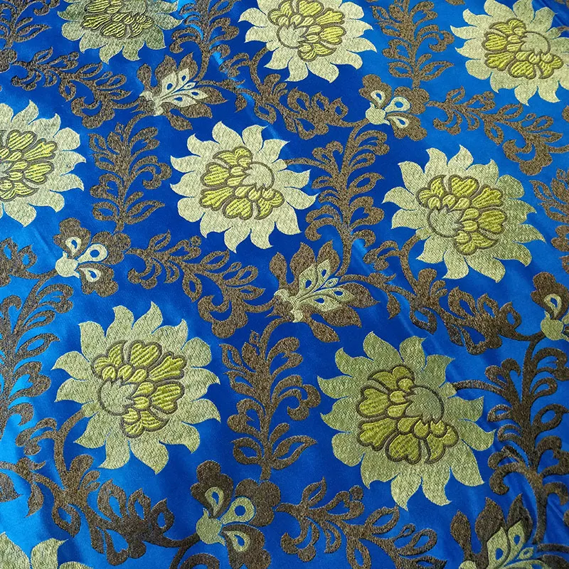 Chinese Silk Brocade Tang Costume Cheongsam Chipao Fabric Wedding Dress Coat Cushion Table Runner Lake Blue Medinilla Magnifica
Chinese Silk Brocade Tang Costume Cheongsam Chipao Fabric Wedding Dress Coat Cushion Table Runner Lake Blue Medinilla Magnifica