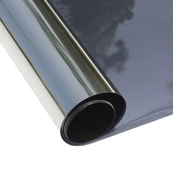 3M One Way Mirror Window Film Solar Reflective Layer Tint Black - Silver Sun Blocking Heat Control Tinted Glass Film for Home
3M One Way Mirror Window Film Solar Reflective Layer Tint Black - Silver Sun Blocking Heat Control Tinted Glass Film for Home