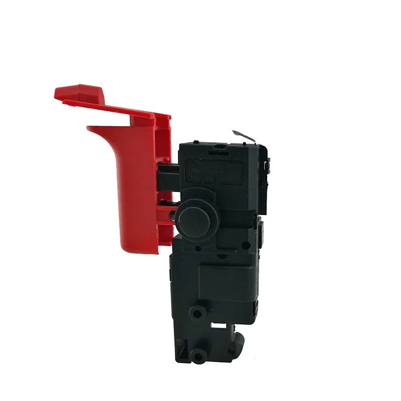 AC 250V 4(3)A/125V 8(6)A SPST Lock on Trigger Switch replacement for Bosch GBH2-26 GBH 2-26 Rotary hammer spare parts
AC 250V 4(3)A/125V 8(6)A SPST Lock on Trigger Switch replacement for Bosch GBH2-26 GBH 2-26 Rotary hammer spare parts