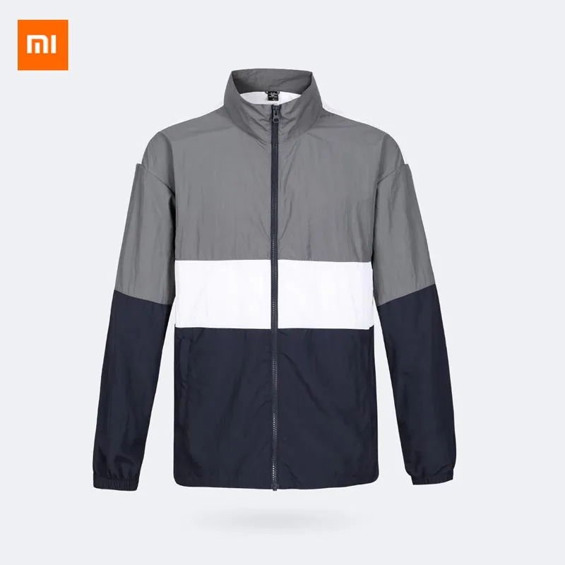Xiaomi Mijia ULEEMARK Men's trend color matching sports jacket Anti-splash wear Reflective printing Light and comfortable
Xiaomi Mijia ULEEMARK Men's trend color matching sports jacket Anti-splash wear Reflective printing Light and comfortable
