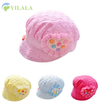 Flower Lace Baby Cap Embroidery Girls Sun Hat Spring Summer Newborn Baby Caps Baseball Cap For Girls Baby Girls Clothing
Flower Lace Baby Cap Embroidery Girls Sun Hat Spring Summer Newborn Baby Caps Baseball Cap For Girls Baby Girls Clothing