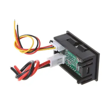 DC 0-100V/50A Red Blue Digital Voltmeter Ammeter LED Dual Display Voltage Current Indicator Monitor Detector
DC 0-100V/50A Red Blue Digital Voltmeter Ammeter LED Dual Display Voltage Current Indicator Monitor Detector