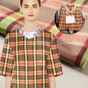 Aristocratic avant-garde casual woven silk for large bright complexion plaid fabric
Aristocratic avant-garde casual woven silk for large bright complexion plaid fabric